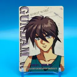 Heero Yuy Super Robot Wars TCG Trading Card Bandai Game BANPRESTO Japan #1 - Image 1
