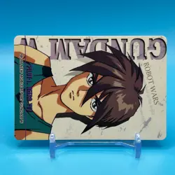 Heero Yuy Super Robot Wars TCG Trading Card Bandai Game BANPRESTO Japan #1 - Image 2