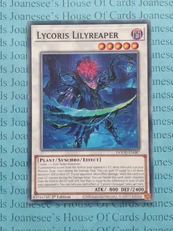 DOOD-EN087 Lycoris Lilyreaper Yu-Gi-Oh Card 1st Edition New - Image 1