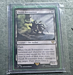 Orcish Bowmasters #103 Lord of the Rings LTR Magic: The Gathering Card 1x NM LC1 - Image 1