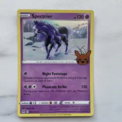 081/196 Spectrier : Rare Holo Card : Trick or Trade 2023 Pokemon TCG - Image 1