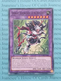 DOOD-EN085 Chevreuil, Hunting Scout of the Deep Forest Yu-Gi-Oh Card 1st New - Image 1