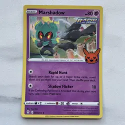 080/203 Marshadow : Rare Holo Card : Trick or Trade 2023 Pokemon TCG - Image 1