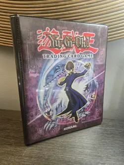 Yu-Gi-Oh Vintage Collection Binder Book Trading Card Game Yugioh 1996 No Cards - Image 1