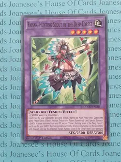 DOOD-EN084 Faisan, Hunting Scout of the Deep Forest Yu-Gi-Oh Card 1st Edit New - Image 1