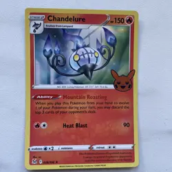 026/196 Chandelure : Rare Holo Card : Trick or Trade 2023 Pokemon TCG - Image 1