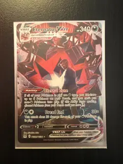 Eternatus VMAX TG22/TG30 Lost Origin Trainer Gallery Holo Rare Pokemon Card - Image 1