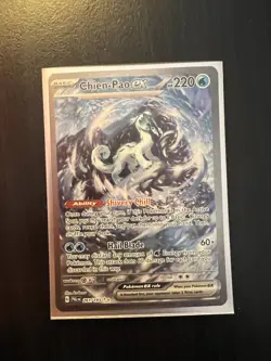 Chien-Pao ex 261/193 Paldea Evolved Pokemon Card NM - Illustration Rare Holo - Image 1