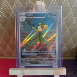Pokemon TCG Dolliv Scarlet Violet Holo Illustration Rare Card 200/198 Base Set - Image 1