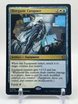 Biorganic Carapace - Marvel's Spider-Man (SPM) - #0124 - MTG - Magic - Image 1