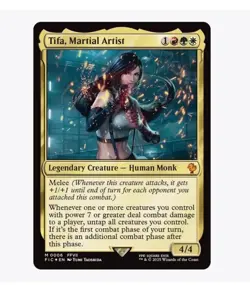 Tifa, Martial Artist (Foil) #06 | NM| Commander: Final Fantasy FFVII | Magic MTG - Image 1