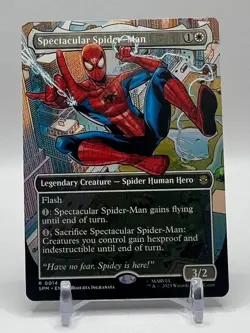 Spectacular Spider-Man (Borderless) - Marvel's Spider-Man (SPM) - #0014 - MTG - Image 1