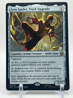 Iron Spider, Stark Upgrade - Marvel's Spider-Man (SPM) - #0166 - MTG - Image 1