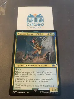 Legolas, Counter of Kills - NM MTG LTR - Lord of the Rings 0212 - Image 1