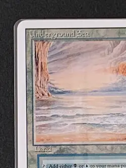 MTG Underground Sea Revised Edition Dual Land 1994 Magic the Gathering - Image 2