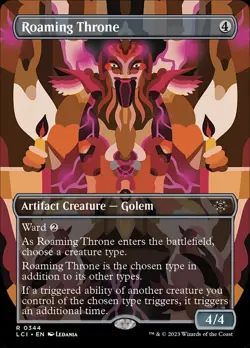 Roaming Throne - 344 - The Lost Caverns of Ixalan- Near Mint - MTG - Image 1