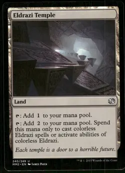 1x Eldrazi Temple - Modern Masters 2015 - NM - MTG - Image 1