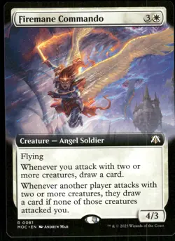 1x Firemane Commando (Extended Art) - Commander: March of the Machine - NM - MTG - Image 1