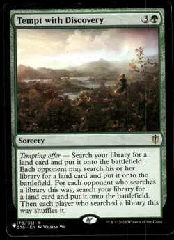1x Tempt with Discovery - The List Reprints - NM - MTG - Image 1