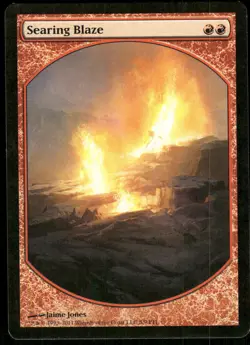 1x Searing Blaze - Magic Player Rewards - LP - MTG - Image 1