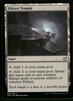 1x Eldrazi Temple - Modern Masters 2015 - NM - MTG - Image 1