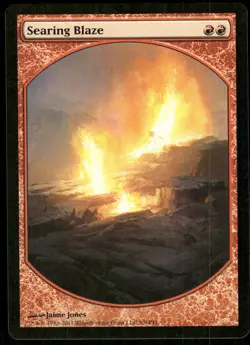 1x Searing Blaze - Magic Player Rewards - NM - MTG - Image 1
