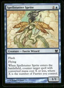 1x Spellstutter Sprite - Modern Masters - NM - MTG - Image 1