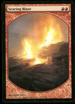1x Searing Blaze - Magic Player Rewards - LP - MTG - Image 1