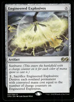1x Engineered Explosives - Ultimate Masters - NM - MTG - Image 1