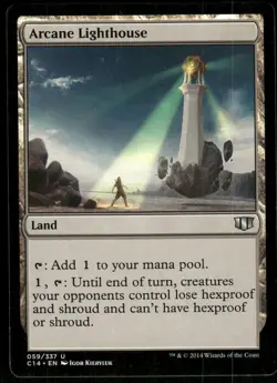 1x Arcane Lighthouse - Commander 2014 - LP - MTG - Image 1