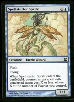 1x Spellstutter Sprite - Modern Masters - NM - MTG - Image 1