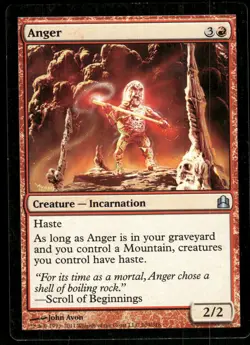 1x Anger - Commander - LP - MTG - Image 1