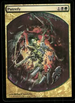 1x Putrefy - Magic Player Rewards - NM - MTG - Image 1
