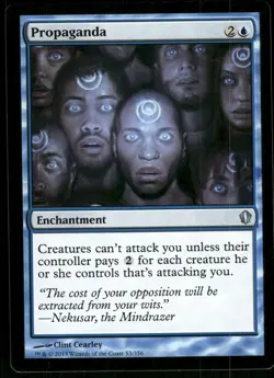 1x Propaganda - Commander 2013 - NM - MTG - Image 1