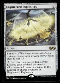 1x Engineered Explosives - Ultimate Masters - NM - MTG - Image 1
