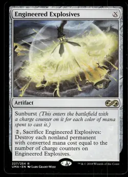 1x Engineered Explosives - Ultimate Masters - NM - MTG - Image 1