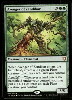 1x Avenger of Zendikar - Commander 2018 - NM - MTG - Image 1