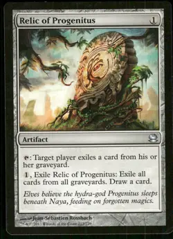 1x Relic of Progenitus - Modern Masters - NM - MTG - Image 1
