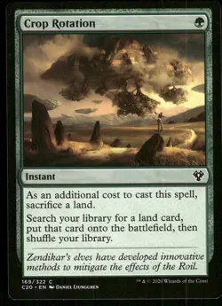 1x Crop Rotation - Commander 2020 - NM - MTG - Image 1