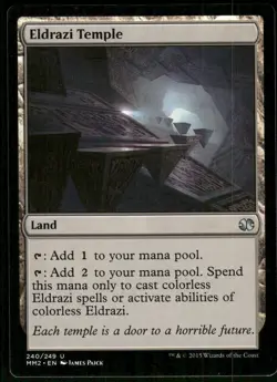 1x Eldrazi Temple - Modern Masters 2015 - NM - MTG - Image 1