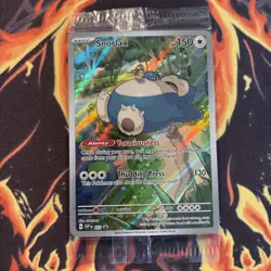 SEALED Snorlax SVP 051 EN - Pokemon Scarlet & Violet Black Star Promo 151 ETB - Image 1