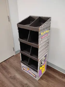 Halloween Pokemon BOOster Gengar Trick Or Trade Bundle Cardboard Store Display 820650850783 - Image 1