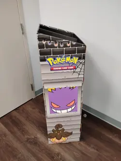 Halloween Pokemon BOOster Gengar Trick Or Trade Bundle Cardboard Store Display 820650850783 - Image 2