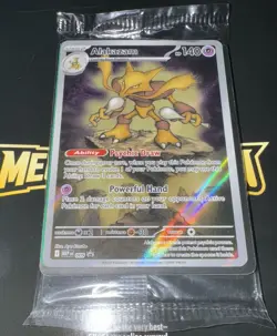 Alakazam - Pokemon Mega Evolutions - Black Star Promo 009 Sealed - Image 1