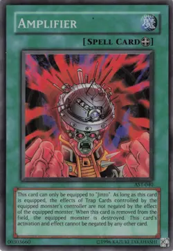 Yugioh Amplifier AST-040 Super Rare LP - Image 1