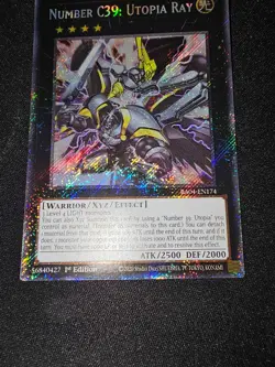 Number C39: Utopia Ray - RA04-EN174 - Platinum SR - 1st Edition - YuGiOh - (NM) - Image 3