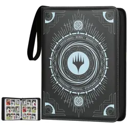 9-Pocket Double-Sided Card Binder, Holds 720 Cards for MTG, TCG, Yugioh - Image 1