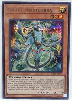 Yugioh Asian-English Gouki Twistcobra CR09-AE049 Secret - Image 1