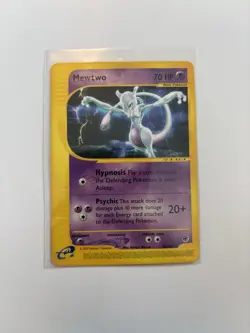 Mewtwo 56/165 -Vintage Rare Pokemon Card- Expedition NON HOLO - Image 1