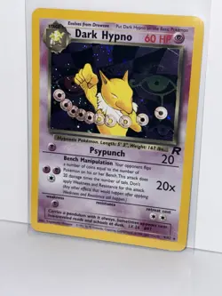 Pokemon Dark Hypno Holo Rare TCG Card 9/82 1 Owner - Image 1